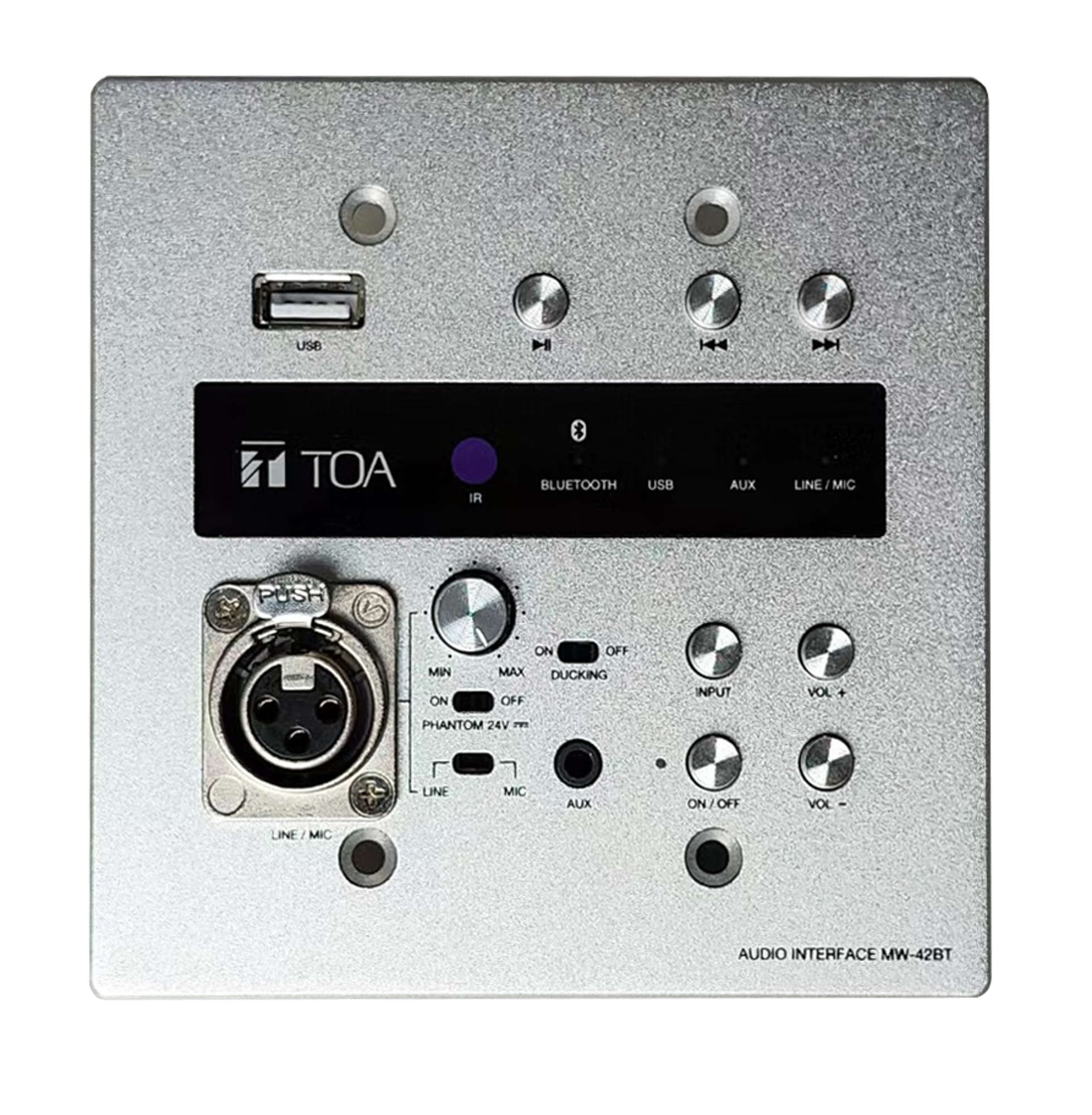 Audio Interface with USB and Bluetooth®